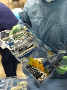 disposable instruments for total knee replacements