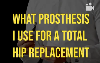 The Hip Prosthesis I use for Total Hip Replacements